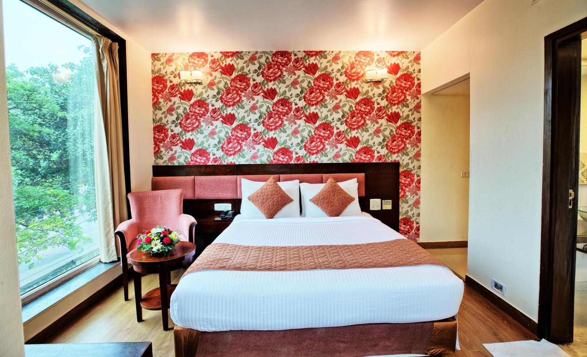 Rosemallow Hotel Neu-Delhi Exterior foto